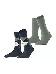 BURLINGTON | Chaussettes femme EVERYDAY, lot de 2 paires, 36-41 marine | Bleu