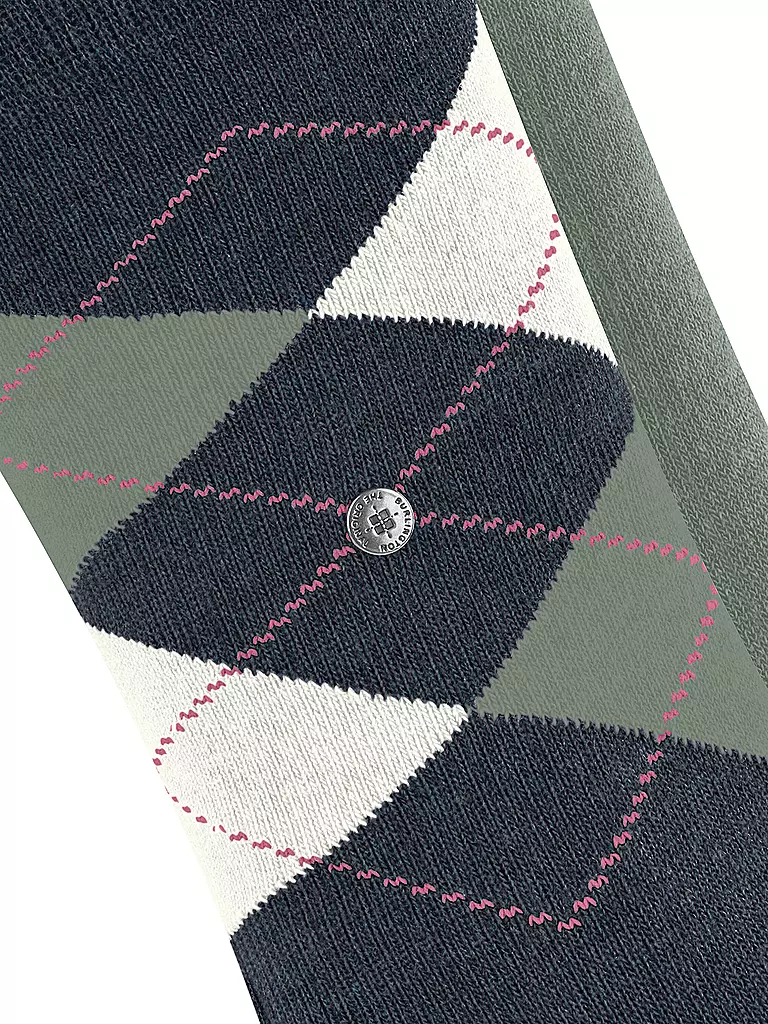 BURLINGTON | Chaussettes femme EVERYDAY, lot de 2, 36-41, bleu marine et blanc | 
