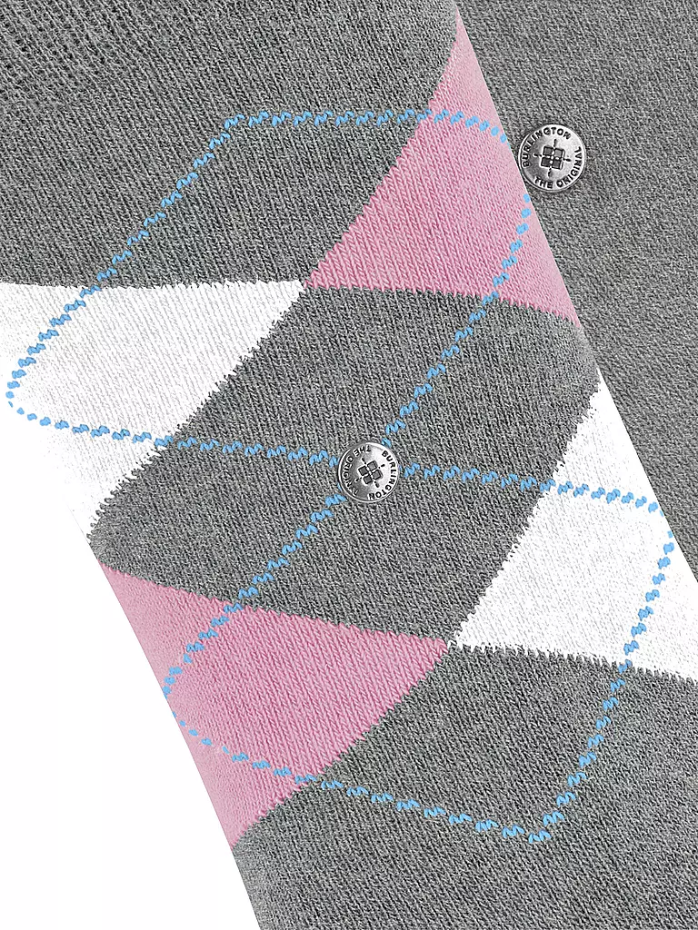BURLINGTON | Chaussettes femme EVERYDAY, lot de 2, 36-41, gris clair | 