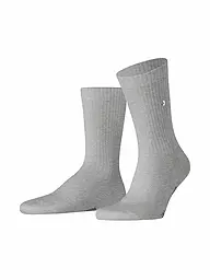 BURLINGTON | Chaussettes femme FLEET STREET 36-41 noir | Gris clair