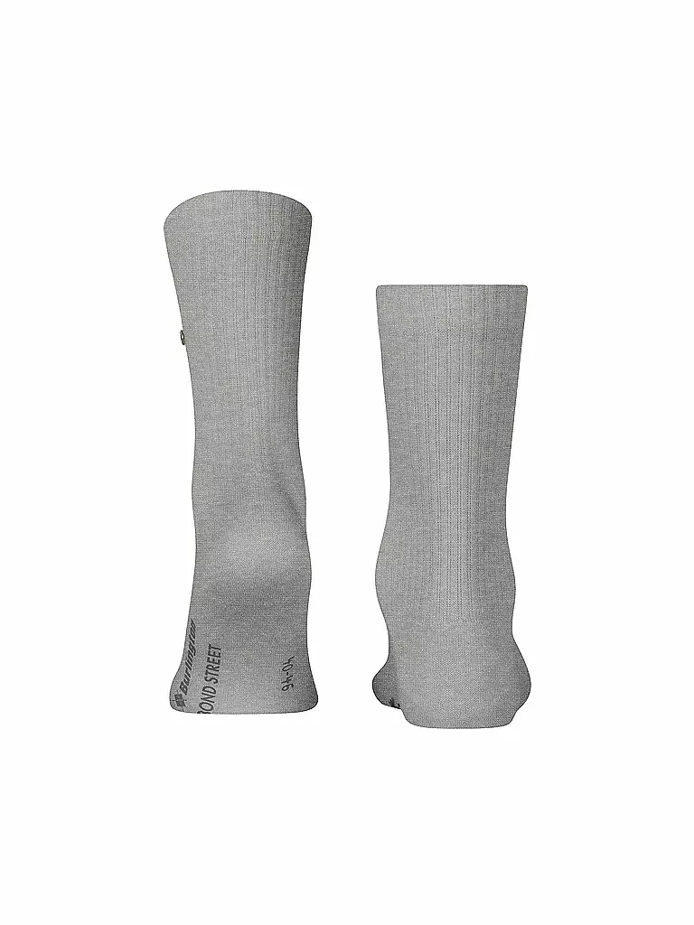 BURLINGTON | Chaussettes Femme FLEET STREET 36-41 gris chiné clair | 