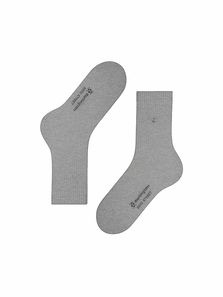 BURLINGTON | Chaussettes Femme FLEET STREET 36-41 gris chiné clair | 