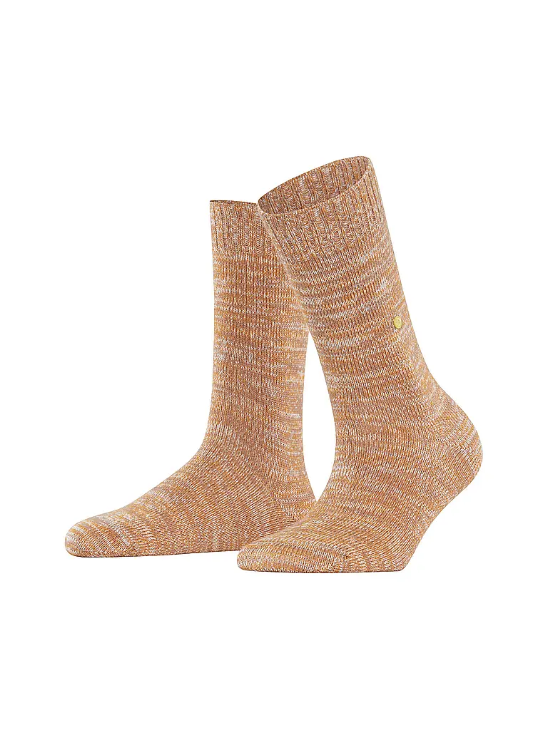 BURLINGTON | Chaussettes femme KNITTINGHAM 36-41 camel | camel
