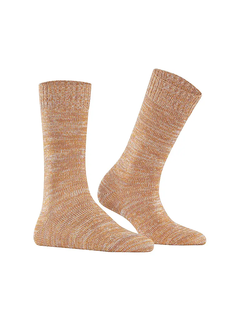 BURLINGTON | Chaussettes femme KNITTINGHAM 36-41 camel | camel