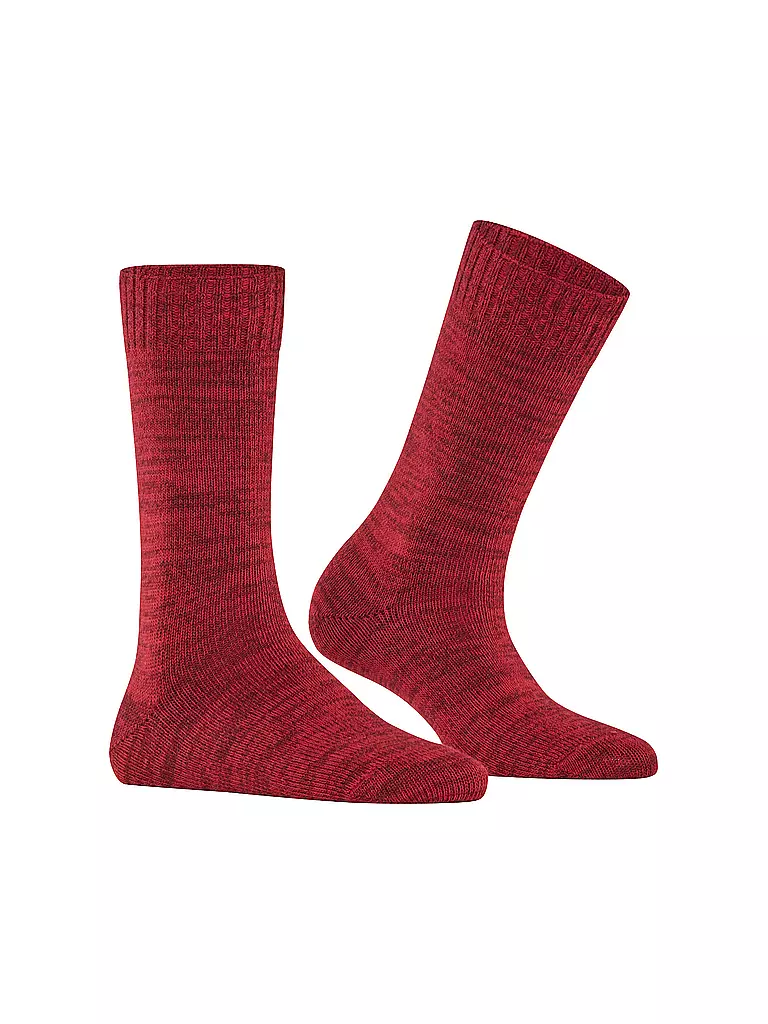 BURLINGTON | Chaussettes femme KNITTINGHAM 36-41 claret | 