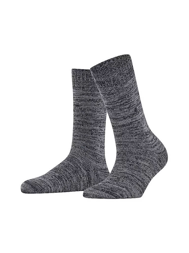 BURLINGTON | Chaussettes femme KNITTINGHAM 36-41 noir | schwarz