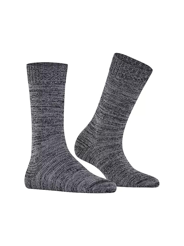 BURLINGTON | Chaussettes femme KNITTINGHAM 36-41 noir | 
