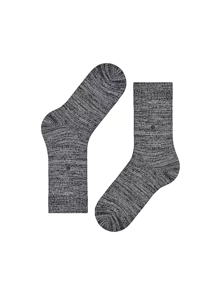 BURLINGTON | Chaussettes femme KNITTINGHAM 36-41 noir | 