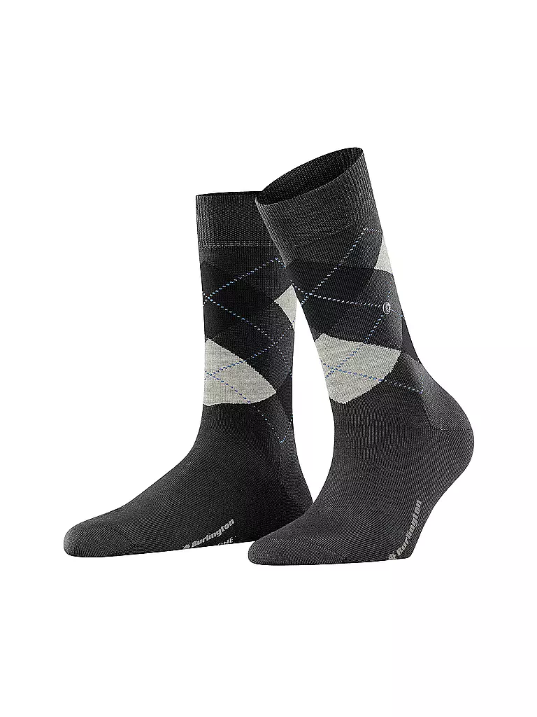 BURLINGTON | Chaussettes femme MARYLEBONE 36-41 asphalt mel | grau