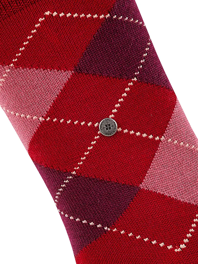 BURLINGTON | Chaussettes femme MARYLEBONE 36-41 cranberry | 