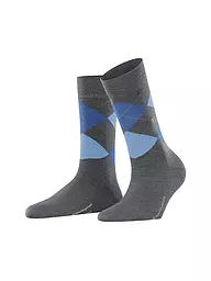 BURLINGTON | Chaussettes femme MARYLEBONE 36-41 sauge | Gris