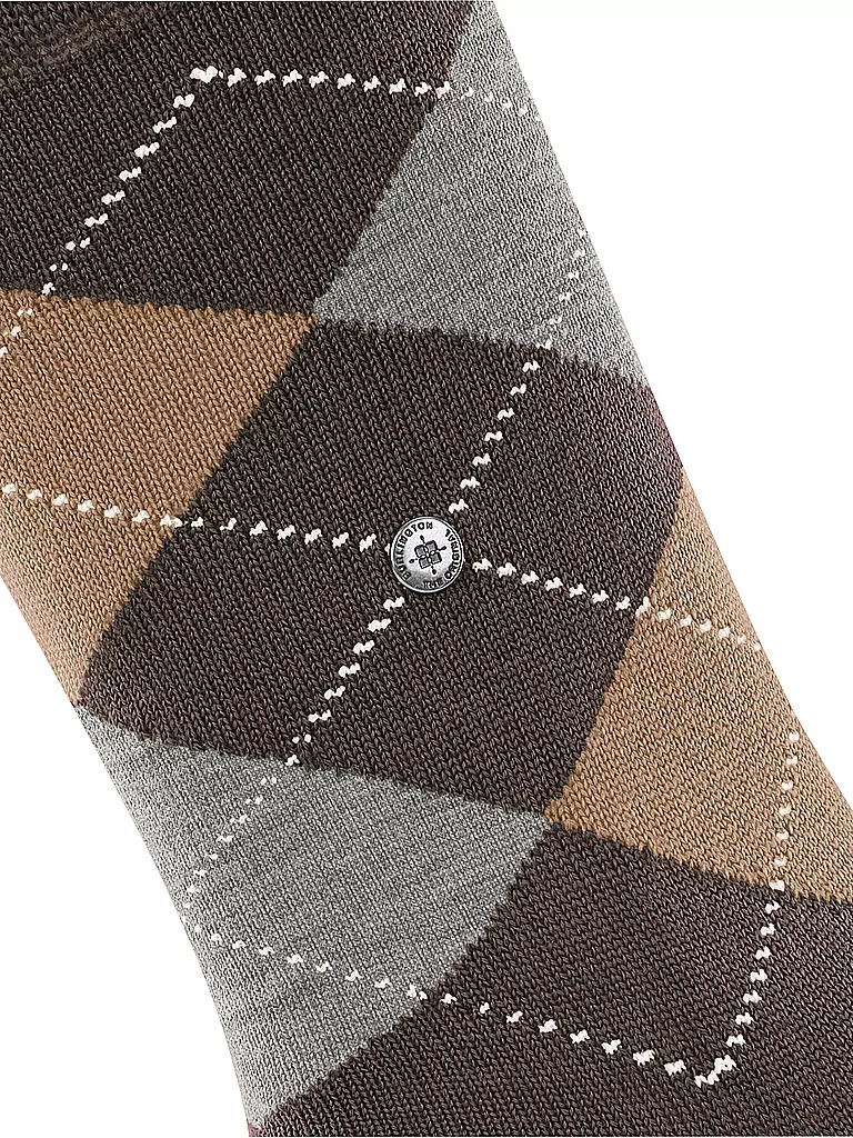 BURLINGTON | Chaussettes femme MARYLEBONE 36-41 marron foncé | Marron