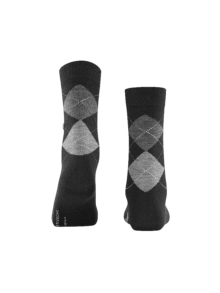 BURLINGTON | Chaussettes femme MARYLEBONE 36-41 noir | schwarz