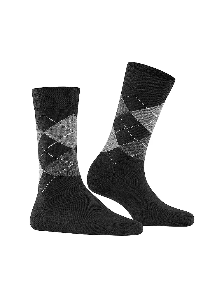 BURLINGTON | Chaussettes femme MARYLEBONE 36-41 noir | schwarz