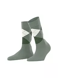 BURLINGTON | Chaussettes femme MARYLEBONE 36-41 sauge | Vert clair
