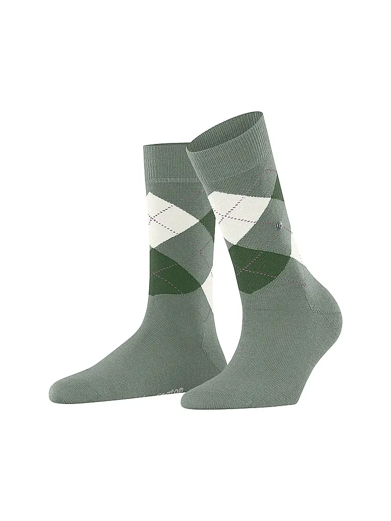 BURLINGTON | Chaussettes femme MARYLEBONE 36-41 sauge | hellgrün