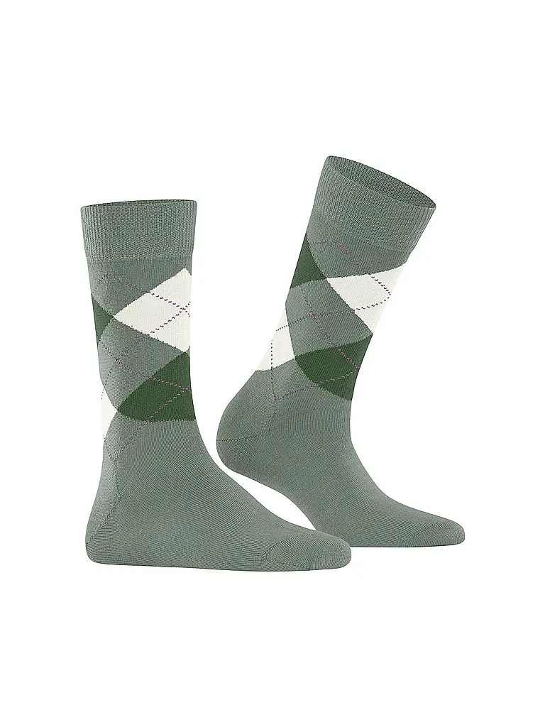 BURLINGTON | Chaussettes femme MARYLEBONE 36-41 sauge | 