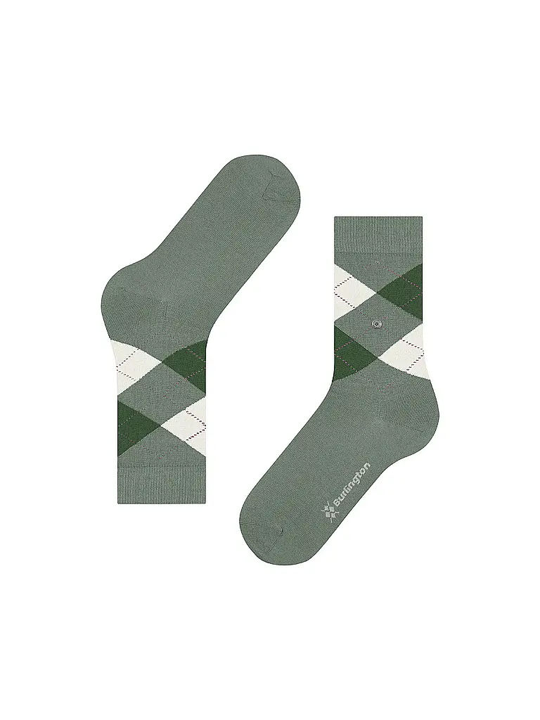 BURLINGTON | Chaussettes femme MARYLEBONE 36-41 sauge | 