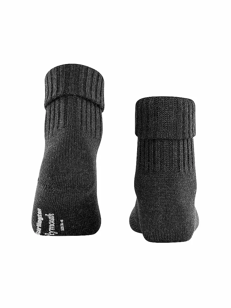 BURLINGTON | Chaussettes femme PLYMOUTH 36-41 anthra mel | grau