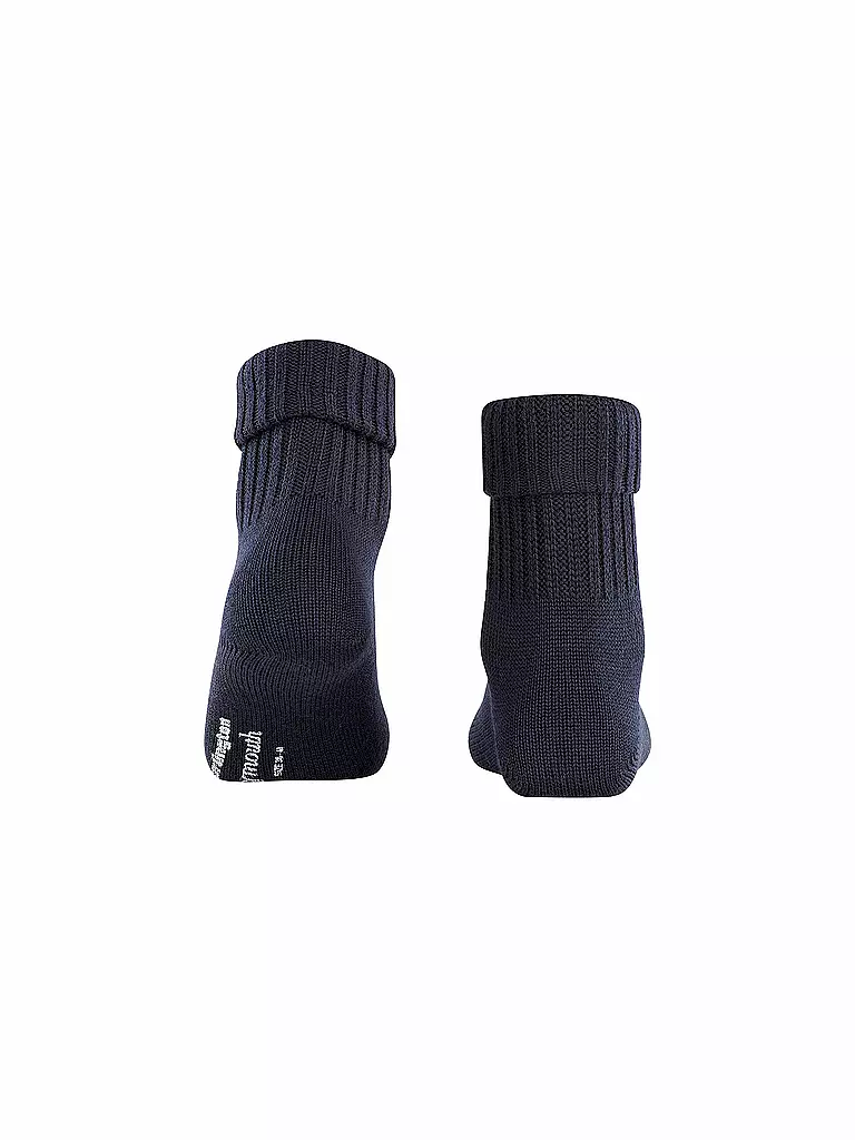BURLINGTON | Chaussettes femme PLYMOUTH 36-41 bleu marine foncé | dunkelblau