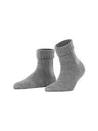 BURLINGTON | Chaussettes femme PLYMOUTH 36-41 blanc laine | Gris