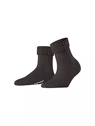BURLINGTON | Chaussettes femme PLYMOUTH 36-41 blanc laine | Marron