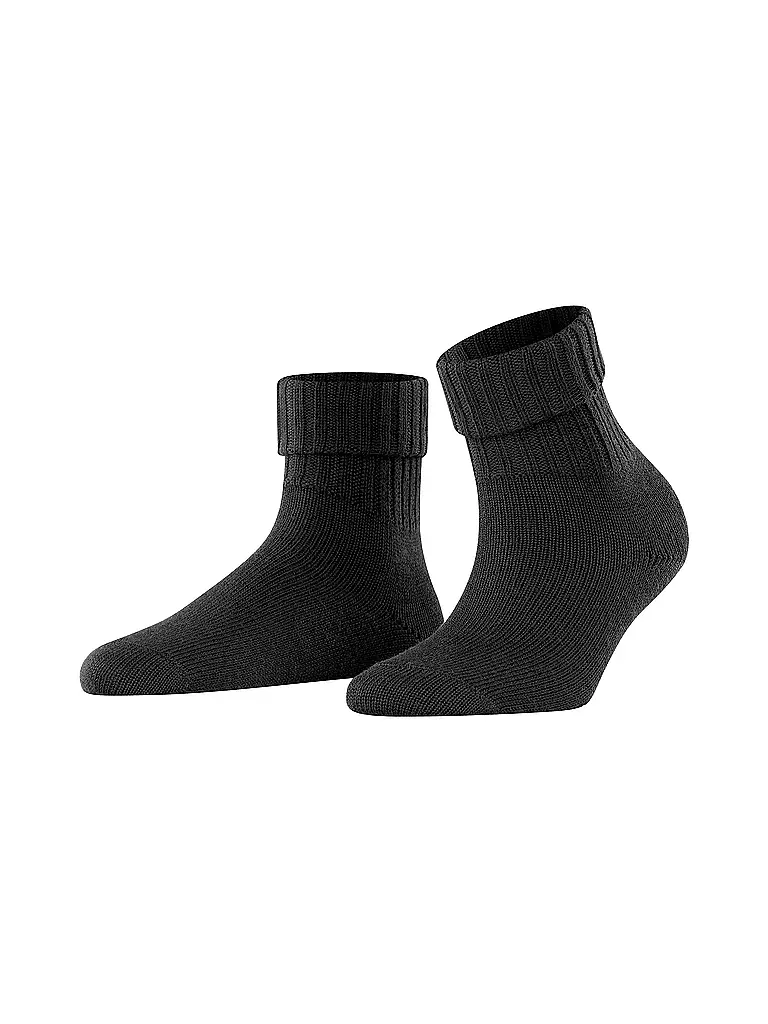 BURLINGTON | Chaussettes femme PLYMOUTH 36-41 noir | schwarz