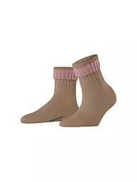 BURLINGTON | Chaussettes femme PLYMOUTH 36-41 blanc laine | Camel