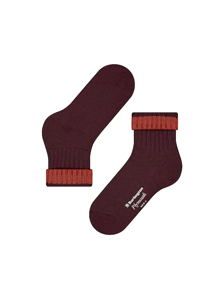 BURLINGTON | Chaussettes femme PLYMOUTH 36-41 wine | 