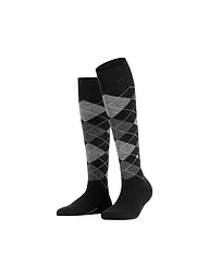 BURLINGTON | Chaussettes hautes pour femmes MARYLEBONE 36-41 | Noir