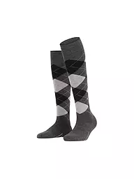BURLINGTON | Chaussettes hautes pour femmes MARYLEBONE 36-41 | Gris