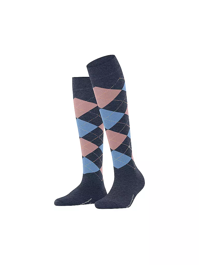 BURLINGTON | Chaussettes hautes pour femmes MARYLEBONE 36-41 | blau
