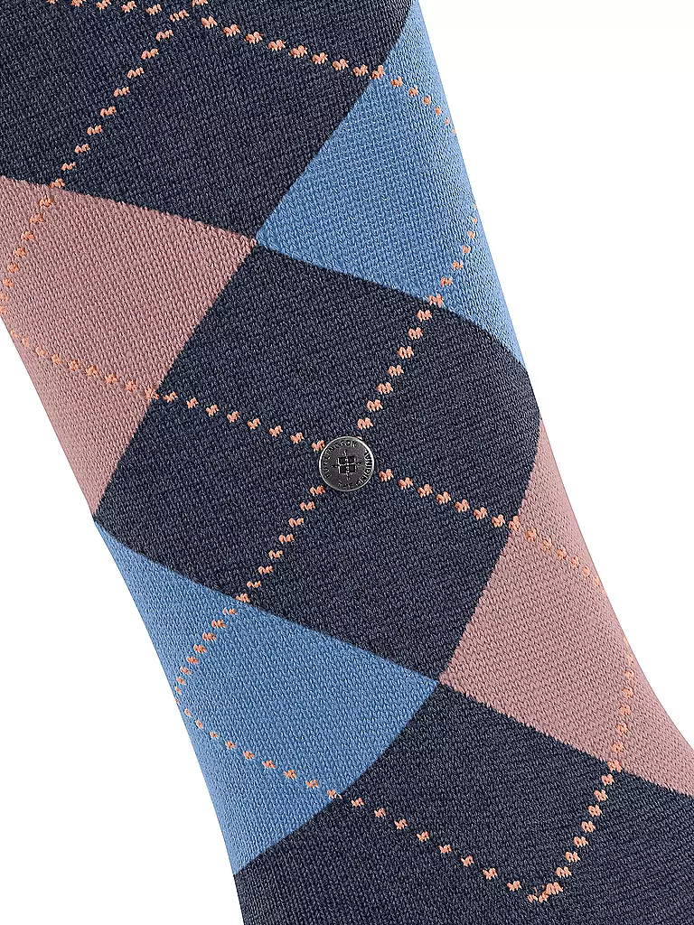 BURLINGTON | Chaussettes hautes pour femmes MARYLEBONE 36-41 | blau