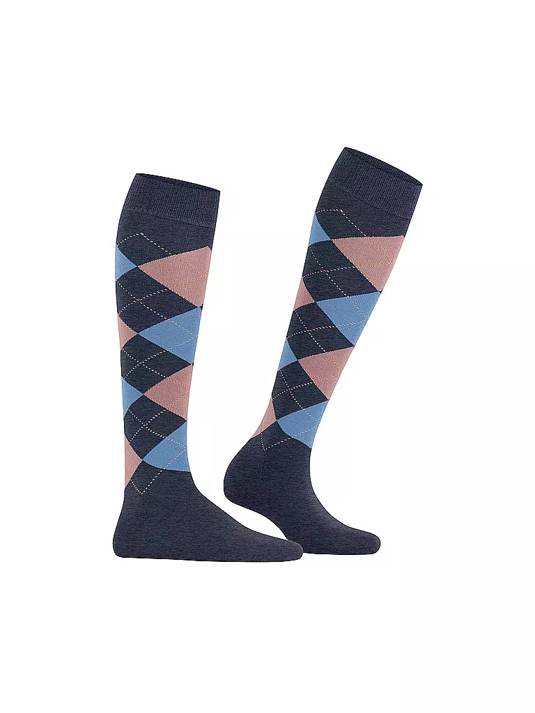 BURLINGTON | Chaussettes hautes pour femmes MARYLEBONE 36-41 | blau