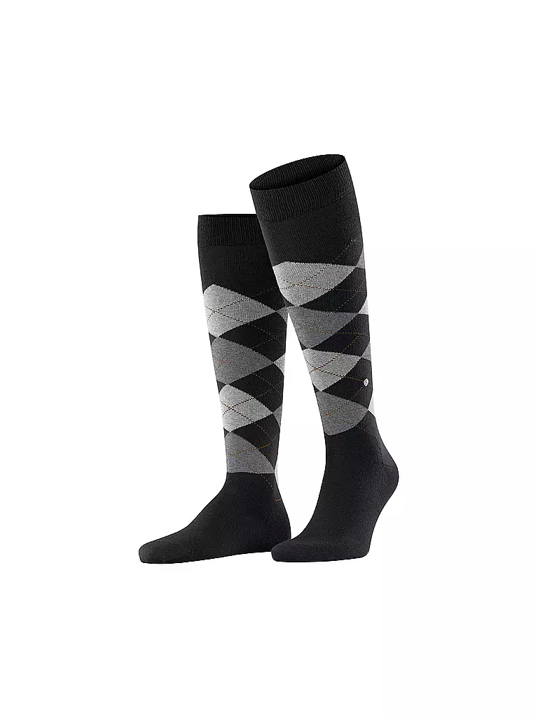 BURLINGTON | Chaussettes hautes pour homme EDINBURGH 40-46 noir | schwarz