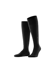 BURLINGTON | Chaussettes hautes pour homme LEEDS 40-46 marron foncé | Noir