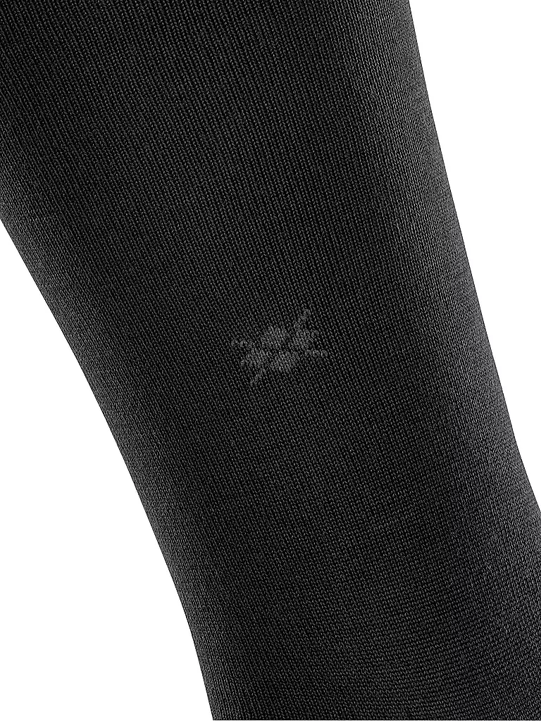 BURLINGTON | Chaussettes hautes pour homme LEEDS 40-46 noir | 