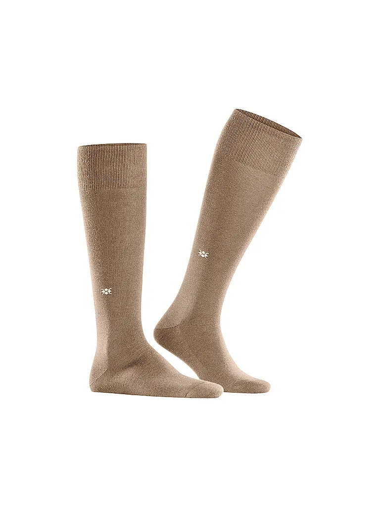 BURLINGTON | Chaussettes hautes pour homme LEEDS 40-46 sun | 