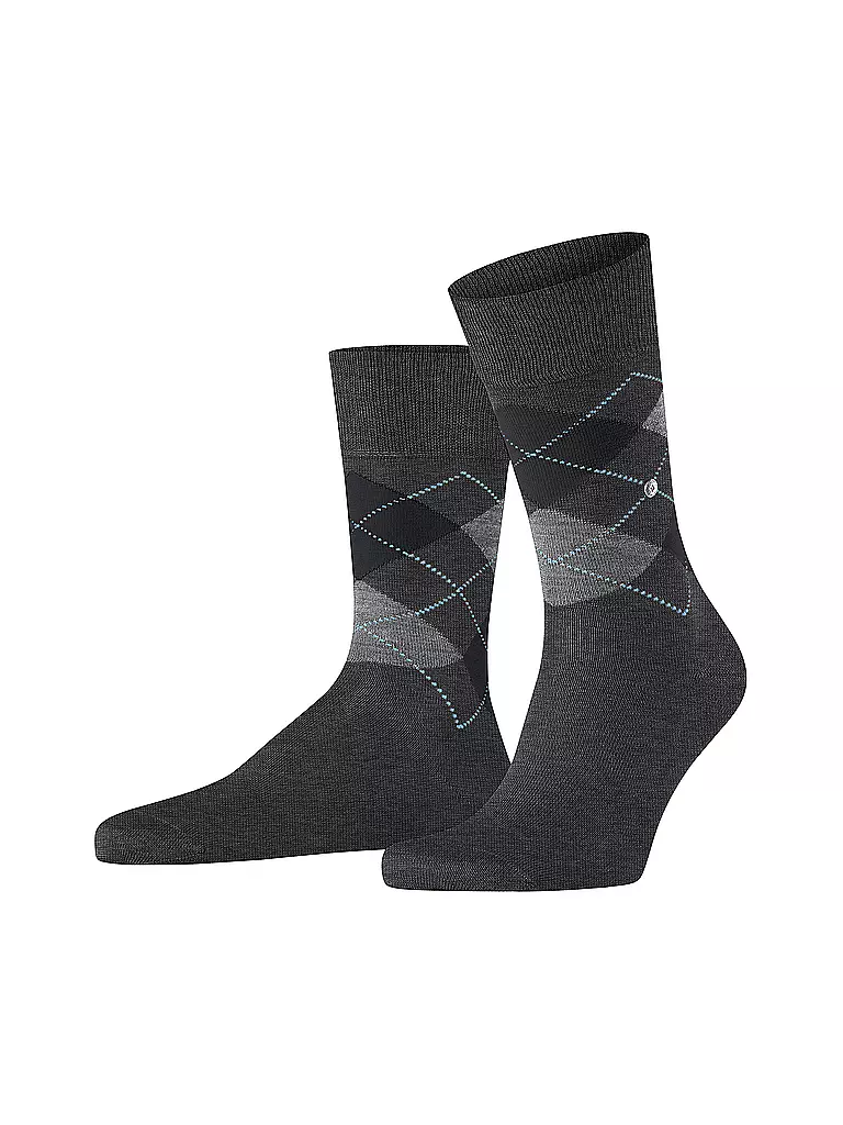 BURLINGTON | Chaussettes homme 40-46 MANCHESTER anthracite chiné | grau