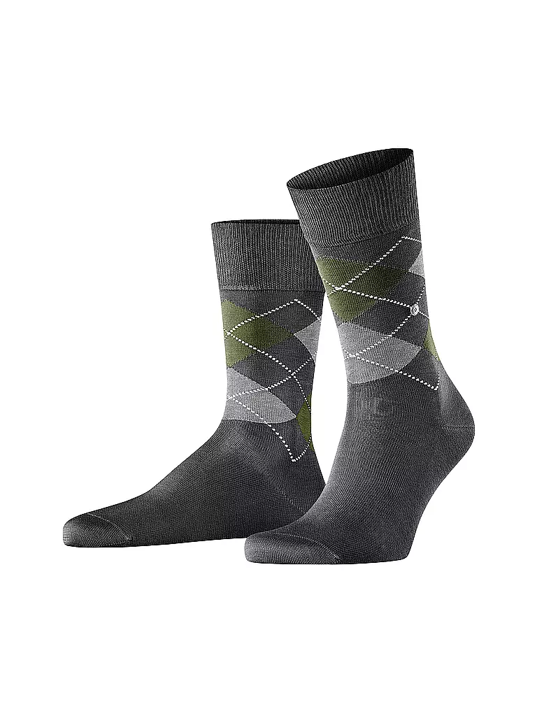 BURLINGTON | Chaussettes homme 40-46 MANCHESTER anthracite chiné | grau