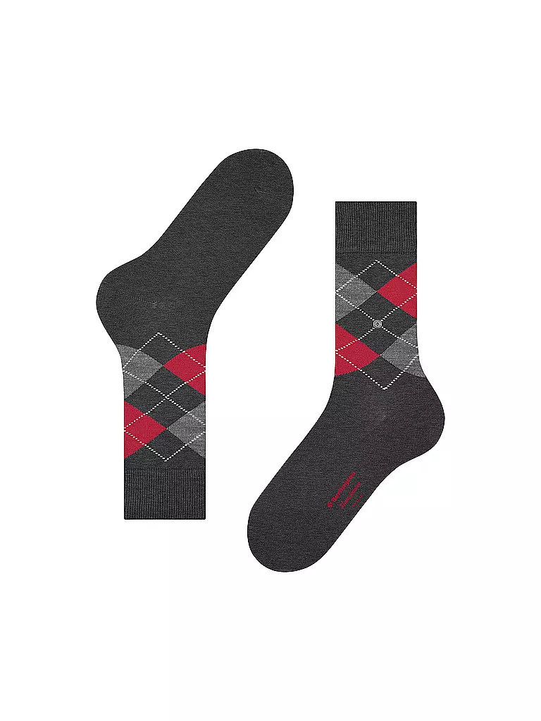 BURLINGTON | Chaussettes homme 40-46 MANCHESTER anthracite chiné | 