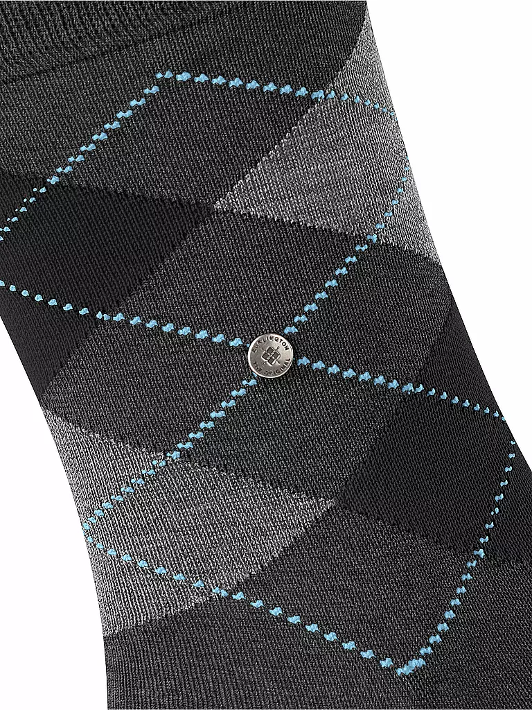 BURLINGTON | Chaussettes homme 40-46 MANCHESTER anthracite chiné | 