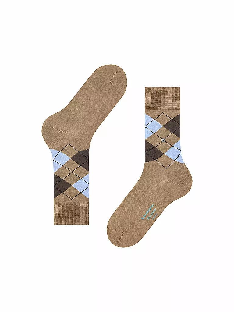 BURLINGTON | Chaussettes homme 40-46 MANCHESTER beige | 