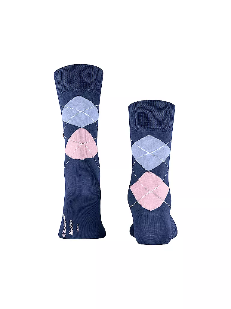 BURLINGTON | Chaussettes homme 40-46 MANCHESTER bleu nuit | 