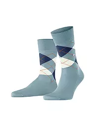 BURLINGTON | Chaussettes homme 40-46 MANCHESTER shamrock | Bleu