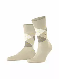 BURLINGTON | Chaussettes homme 40-46 MANCHESTER shamrock | Crème