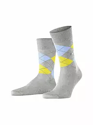 BURLINGTON | Chaussettes homme 40-46 MANCHESTER shamrock | Gris clair