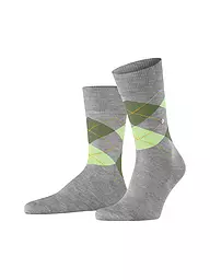 BURLINGTON | Chaussettes homme 40-46 MANCHESTER shamrock | Gris clair