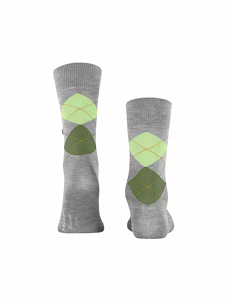 BURLINGTON | Chaussettes homme 40-46 MANCHESTER gris clair | 