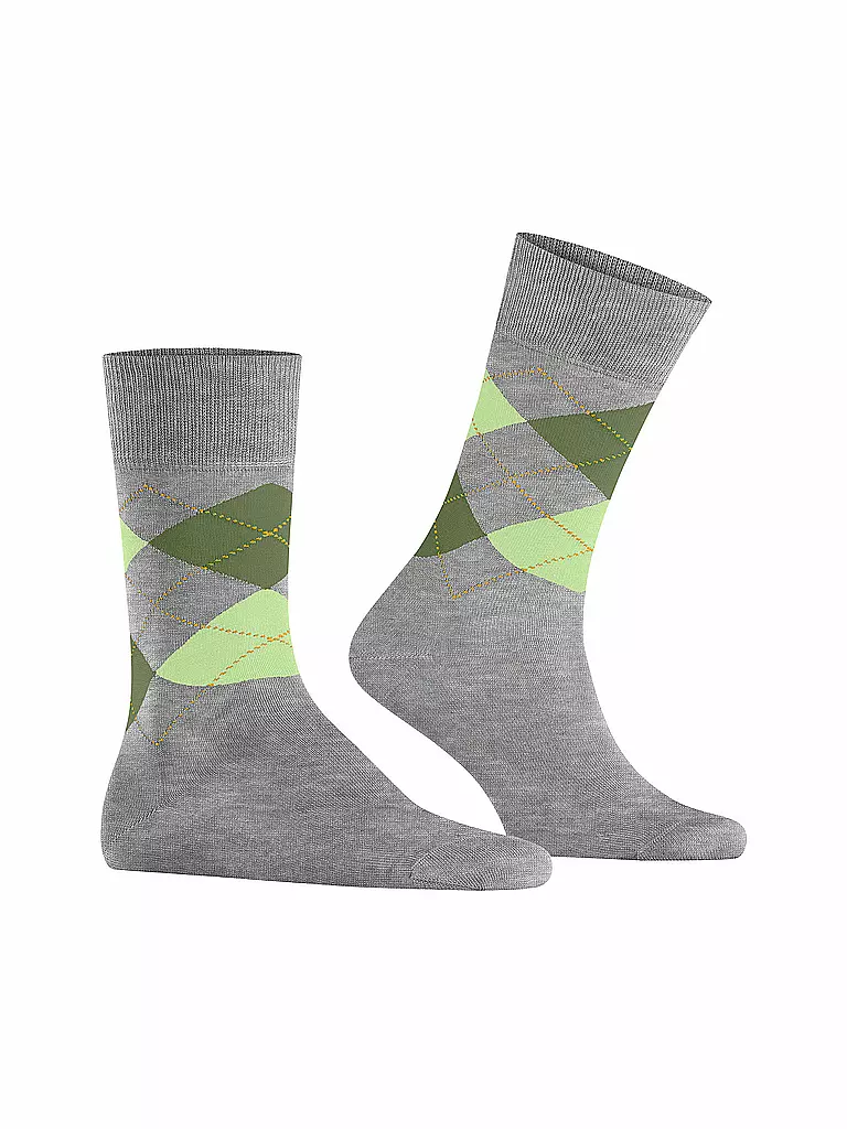 BURLINGTON | Chaussettes homme 40-46 MANCHESTER gris clair | 